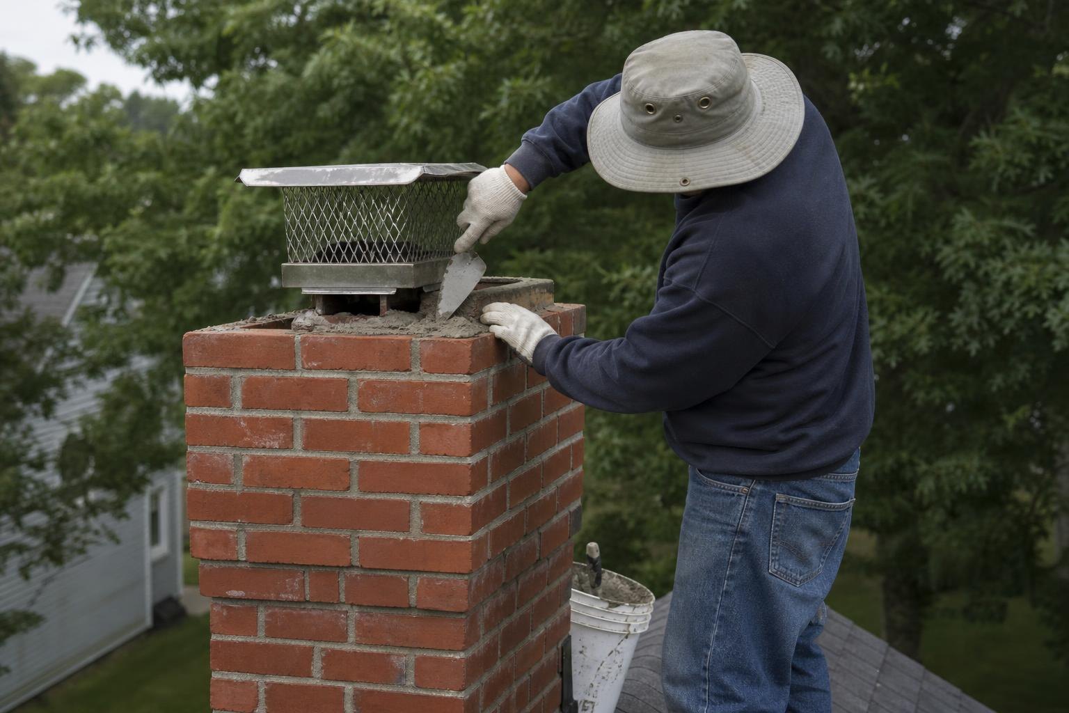 Chimney Cap Installation